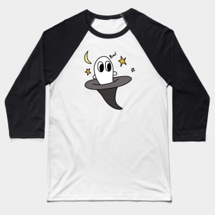 Cute Ghost in Witches Hat, made by EndlessEmporium Baseball T-Shirt